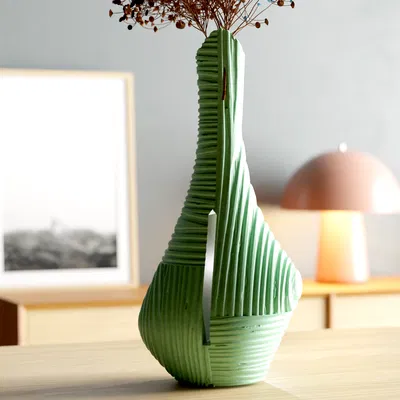 FOREST VASE (Bình hoa vân gỗ Forest)