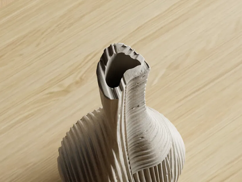 FOREST VASE (Bình hoa vân gỗ Forest) - Image 6