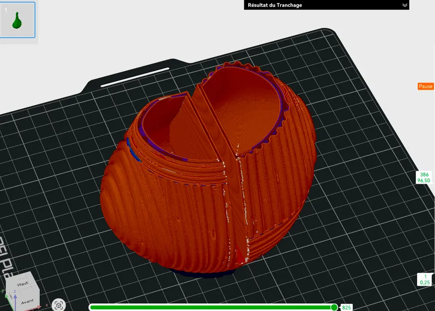 FOREST VASE (Bình hoa vân gỗ Forest) - Image 7