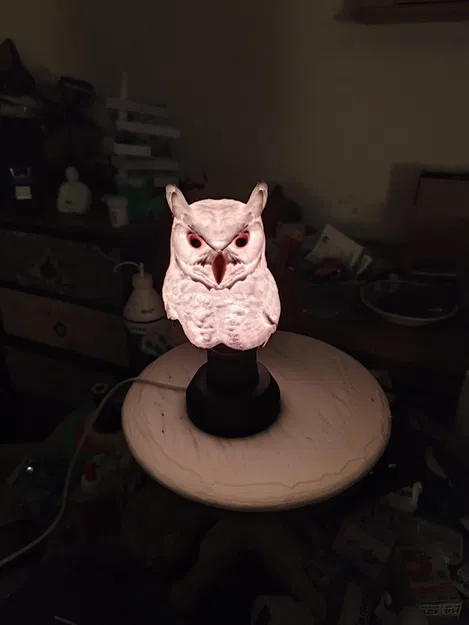 Đèn ngủ cú mèo xinh (Nice Owl Bedside Lamp) - Image 4