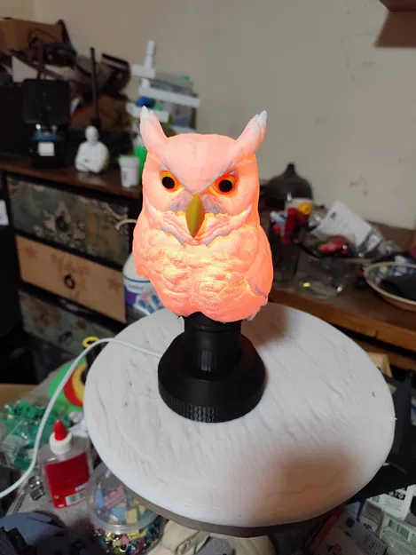 Đèn ngủ cú mèo xinh (Nice Owl Bedside Lamp) - Image 10