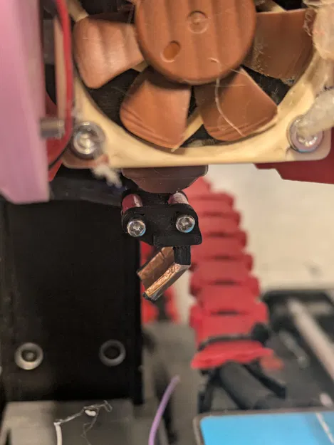 X endstop tối giản + purge chute/wiper cho Ender 3 V3 SE (X linear rail, MMU) - Image 2