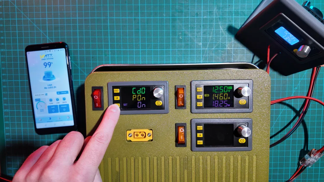 Vỏ in 3D XXL Online DC-UPS – Phong cách Industrial (cỡ XXL) - Image 12