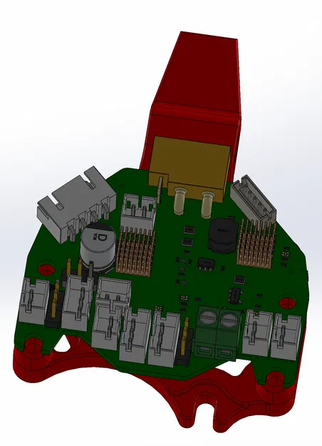 Ngàm Toolboard LDO Nitehawk-36 (NH36) WW-BMG cho toolhead A4T - Image 1