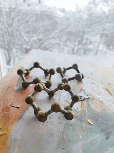 Phân tử Sulphur S6, S8 và S12 - Image 1