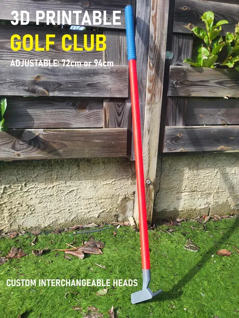 Gậy Golf In 3D Dạng Module – Điều Chỉnh Dài 72 cm hoặc 94 cm - Image 1