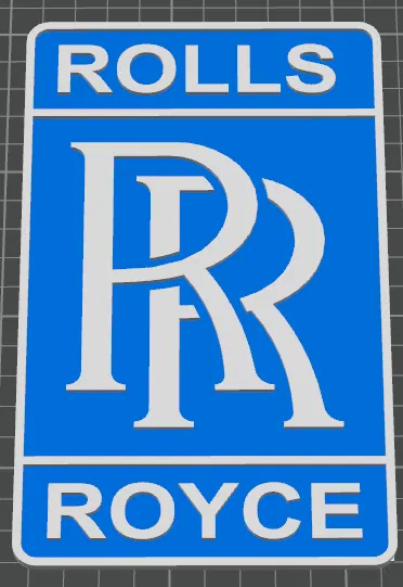 Logo Rolls Royce cho văn phòng \ xưởng - Image 1
