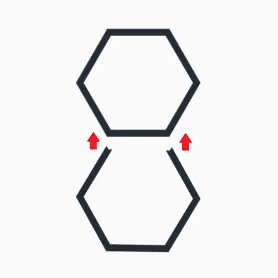 Trang trí hình lục giác (Hexagon decoration)