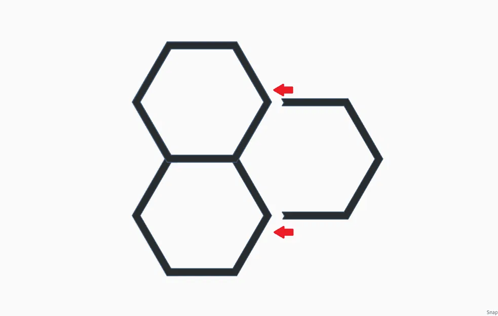 Trang trí hình lục giác (Hexagon decoration) - Image 6