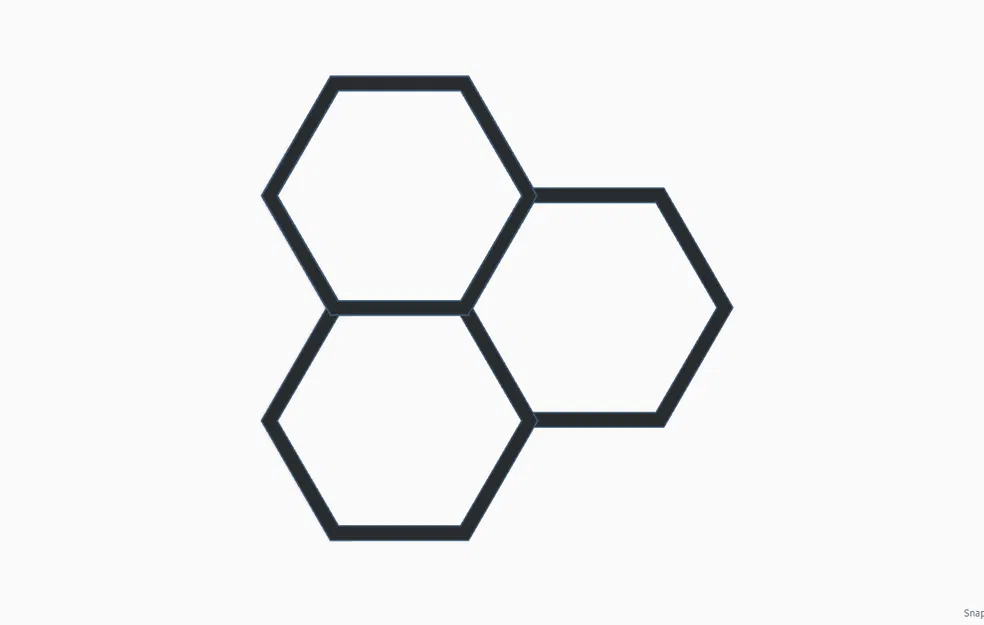 Trang trí hình lục giác (Hexagon decoration) - Image 7