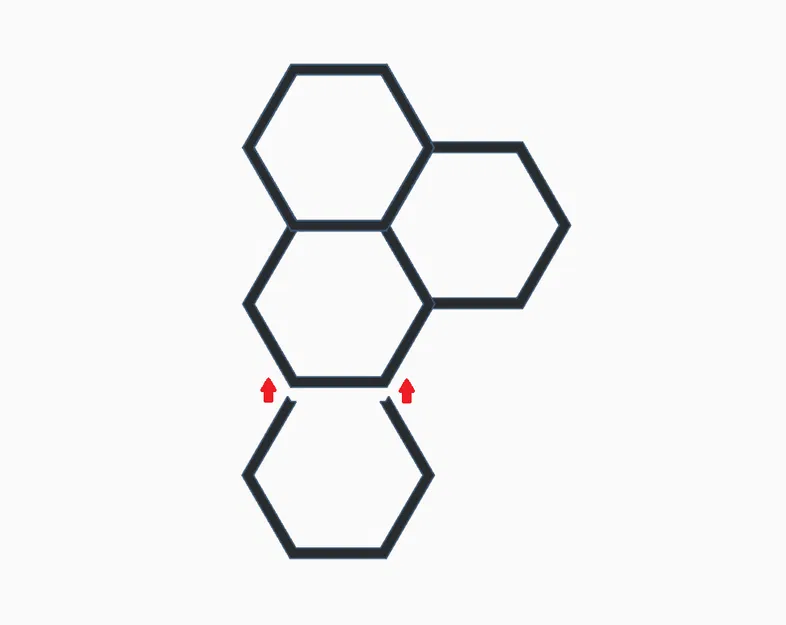 Trang trí hình lục giác (Hexagon decoration) - Image 8