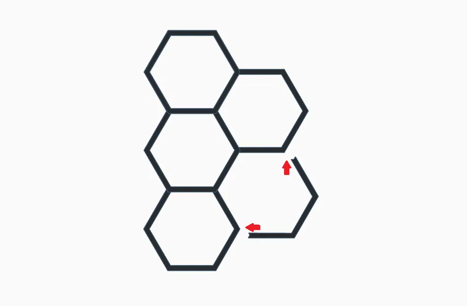 Trang trí hình lục giác (Hexagon decoration) - Image 10