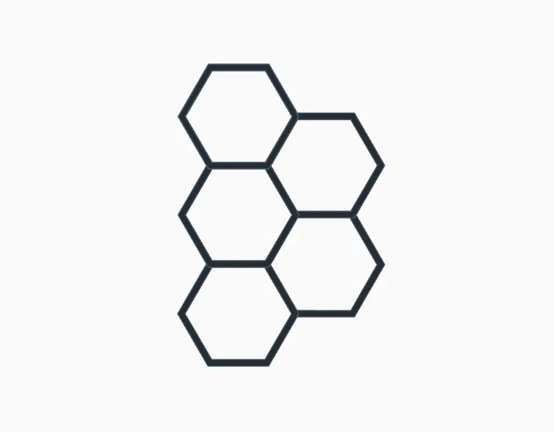 Trang trí hình lục giác (Hexagon decoration) - Image 11