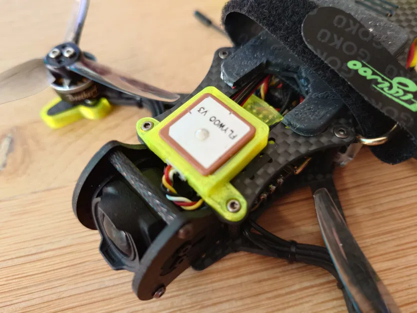 Ngàm gắn GPS Flywoo M10 mini v3 cho quadcopter AOS 3.5 - Image 2