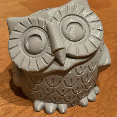 Heo đất cú mèo (OWL Piggy Bank)