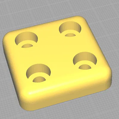 Bát nối phẳng cho nhôm định hình 40mm