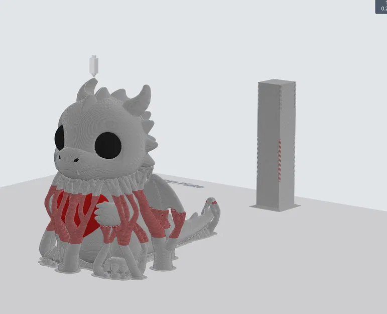 DRAGHETTO UNCINETTO – Rồng dễ thương (mẫu in 3D) - Image 2