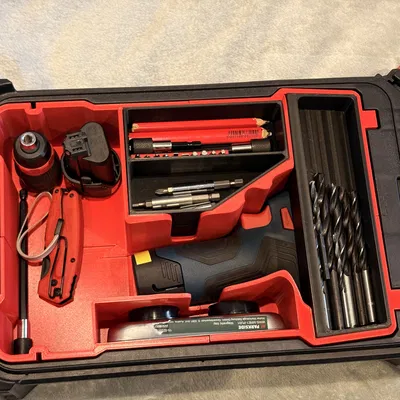 Khay insert Milwaukee Packout cho máy khoan Bosch GSR 120-Li