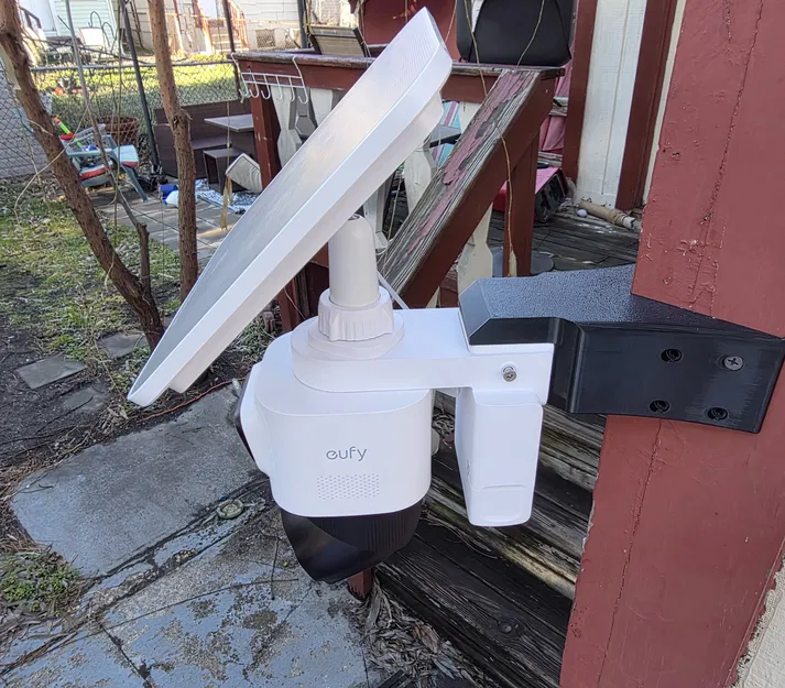 Giá treo góc tường dùng năng lượng mặt trời cho EufyCam S4 (Solar Corner Wall Mount) - Image 2