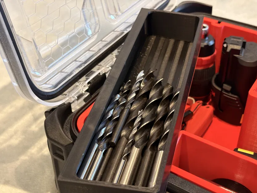 Khay insert Milwaukee Packout cho máy khoan Bosch GSR 120-Li - Image 8