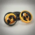 Fidget Spinner Bánh Răng Hành Tinh Straight Cut kiêm Gyro - Thumbnail 1