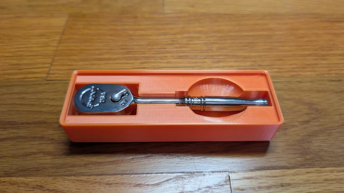 Gridfinity cho cần siết Snap-on T72 1/4" (Ratchet) - Image 2