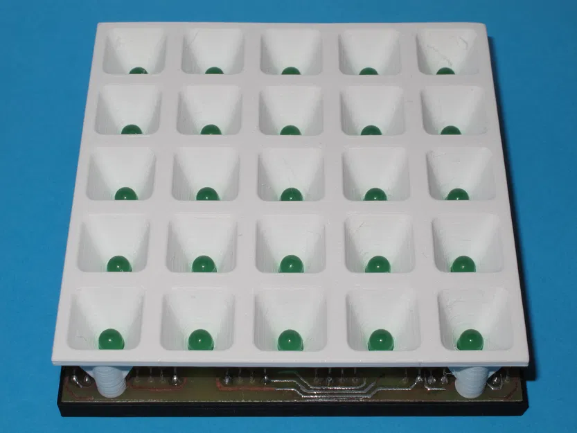 Nắp trước & nắp sau cho bộ kit BlinkenArea RetroBlink - Image 2