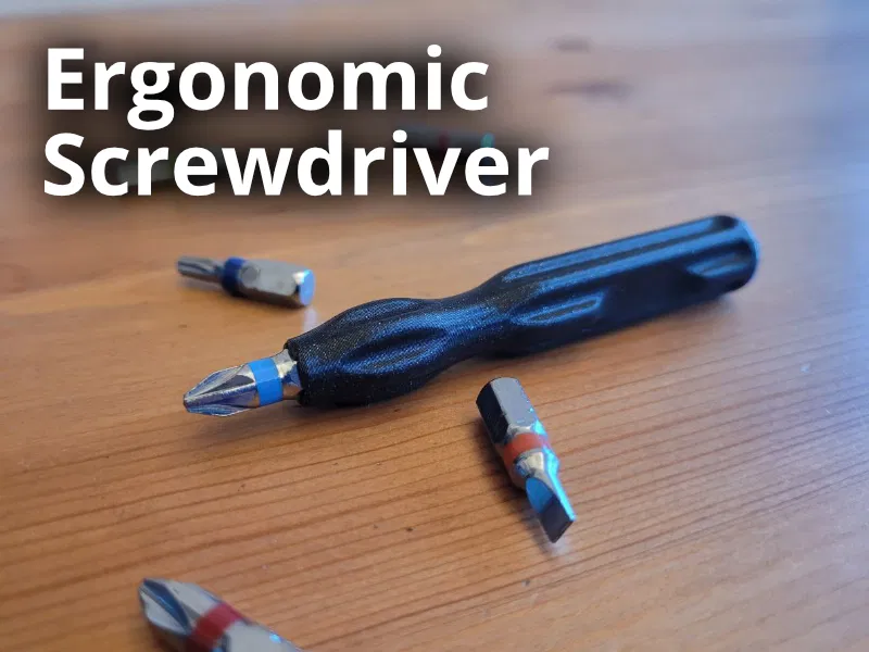 Tuốc nơ vít công thái học - Giá giữ đầu bit - Image 1