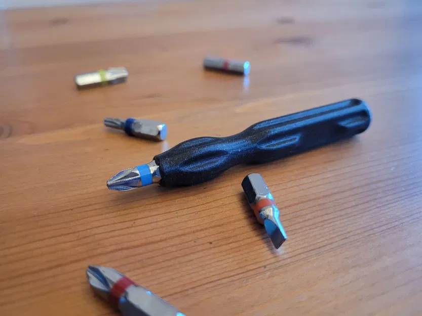 Tuốc nơ vít công thái học - Giá giữ đầu bit - Image 2