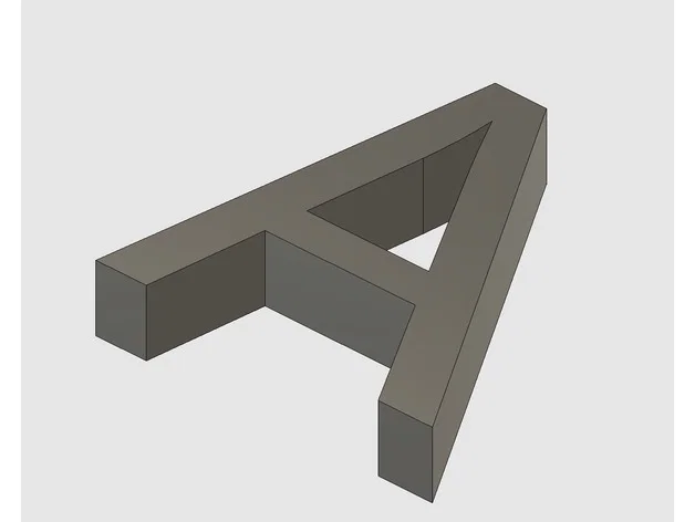 Chữ cái / Buchstaben A - Z [Arial] - Image 1