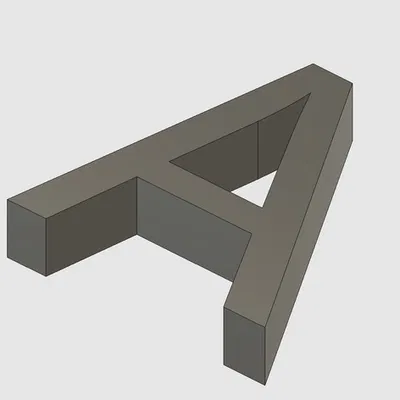 Chữ cái / Buchstaben A - Z [Arial]