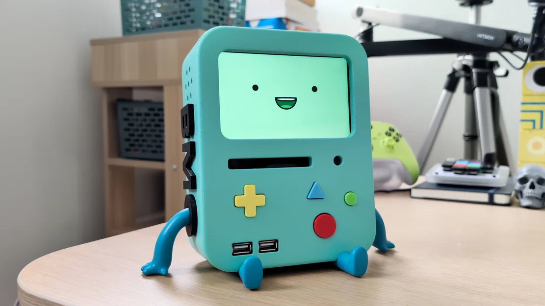 BMO từ Adventure Time - Dự án Local AI Agent (Vỏ enclosure) - Image 1