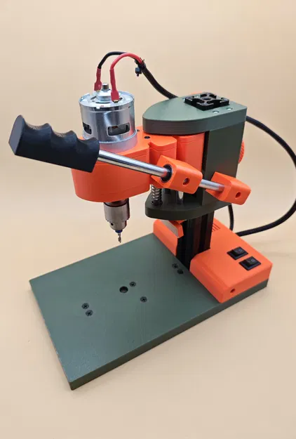Press drill - mini vrtačka (máy khoan bàn mini) - Image 1