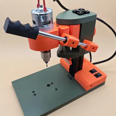 Press drill - mini vrtačka (máy khoan bàn mini)