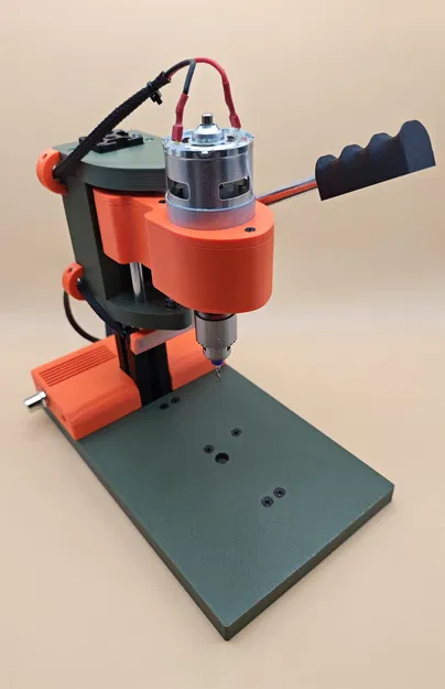 Press drill - mini vrtačka (máy khoan bàn mini) - Image 9