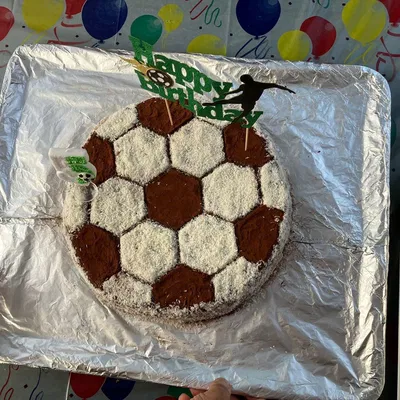 Stencil trang trí bánh hình quả bóng