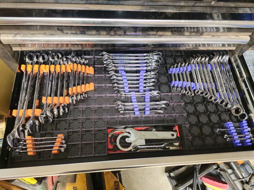 Hệ thống kẹp cờ-lê Gridfinity - có nam châm! - Image 1