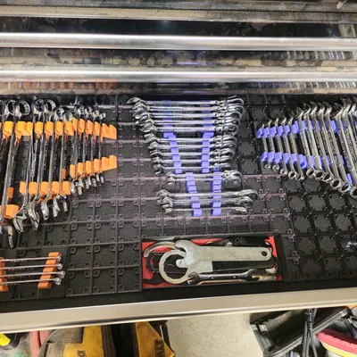 Hệ thống kẹp cờ-lê Gridfinity - có nam châm!