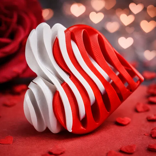 Fidget toy trái tim Valentine (coeur de la saint Valentin) - Image 1