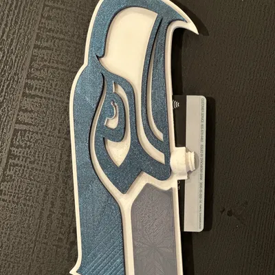 SeaHawks Credit Card wand – Đũa phép nhét thẻ tín dụng để tap thanh toán