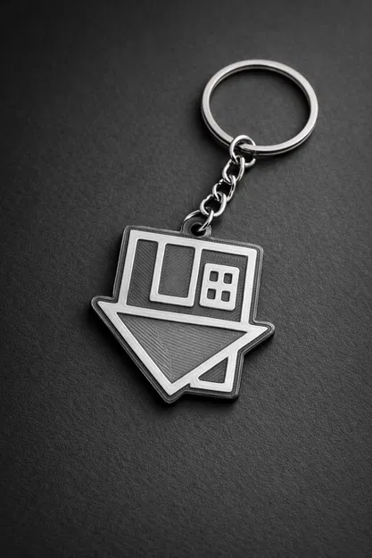 Móc khóa logo The Neighbourhood (in 3D) - Image 1