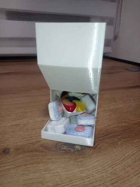 Hộp đựng viên rửa chén (dishwasher tablets) treo tủ bếp - Image 1