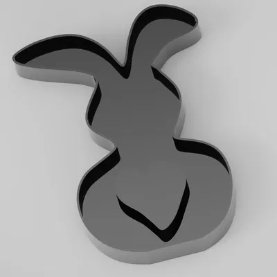 Khuôn đúc thạch cao Happy Easter – Thỏ Phục Sinh (Ostern Hase)