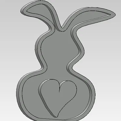 Khuôn đúc thạch cao Happy Easter – Thỏ Phục Sinh (Ostern Hase)