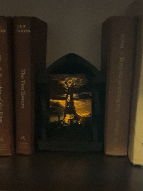 Barâd Dûr Booknook/Hueforge – Booknook nền Hueforge