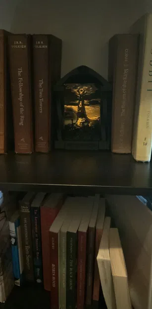 Barâd Dûr Booknook/Hueforge – Booknook nền Hueforge - Image 3