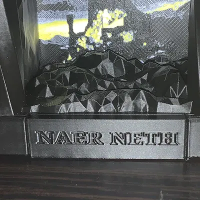 Barâd Dûr Booknook/Hueforge – Booknook nền Hueforge