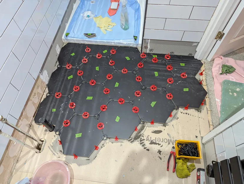 Cữ căn gạch cho gạch lục giác (Tile Spacer for Hexagonal Tiles) - Image 2