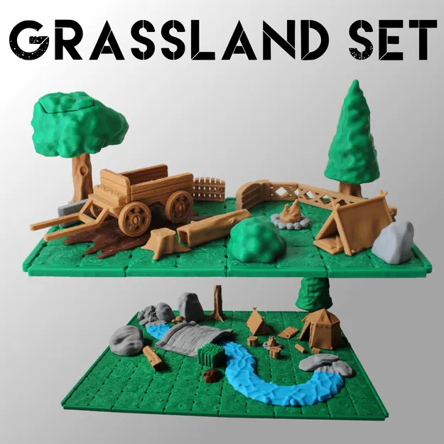 Grassland Set - Bản phát hành chính thức từ DungeonFab - Image 1