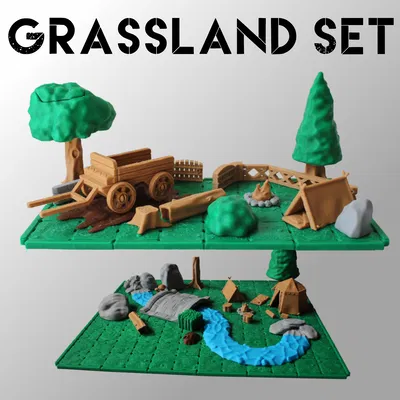 Grassland Set - Bản phát hành chính thức từ DungeonFab